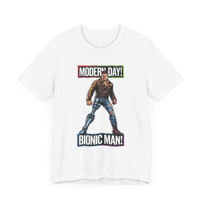 Funny Amputee Shirt, Bionic Leg Amputee Gift for her or him, Bionic Leg