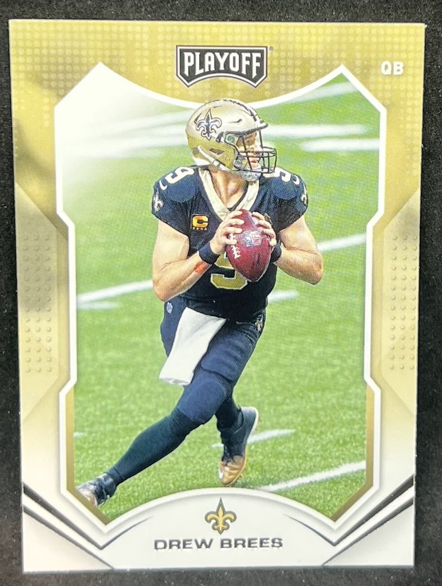 Drew Brees 2021 Playoff Saints