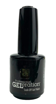 Jessica Cosmetics GELeration Chartreuse Cocktail Soak-Off Gel Polish Clear Gel