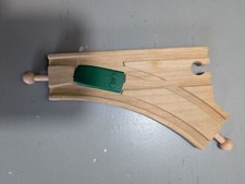 Brio V-SHAPED SWITCHING TRACK 1pc Brio Wooden Trains 1990s reversable