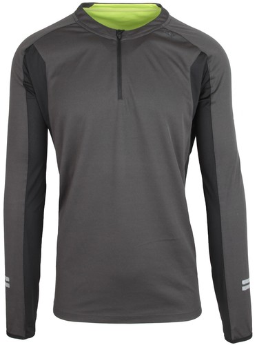 H&M SPORT Herren Langarm Funktionsshirt T-Shirt Sweatshirt Rundhals Zipper XL