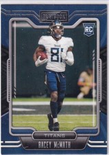 2021 Panini Playbook Football Racey McMath RC #192 Titans