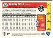 1998 Upper Deck Tape Measure Titans #26 Sammy Sosa - NM-MT - Picture 2 of 2