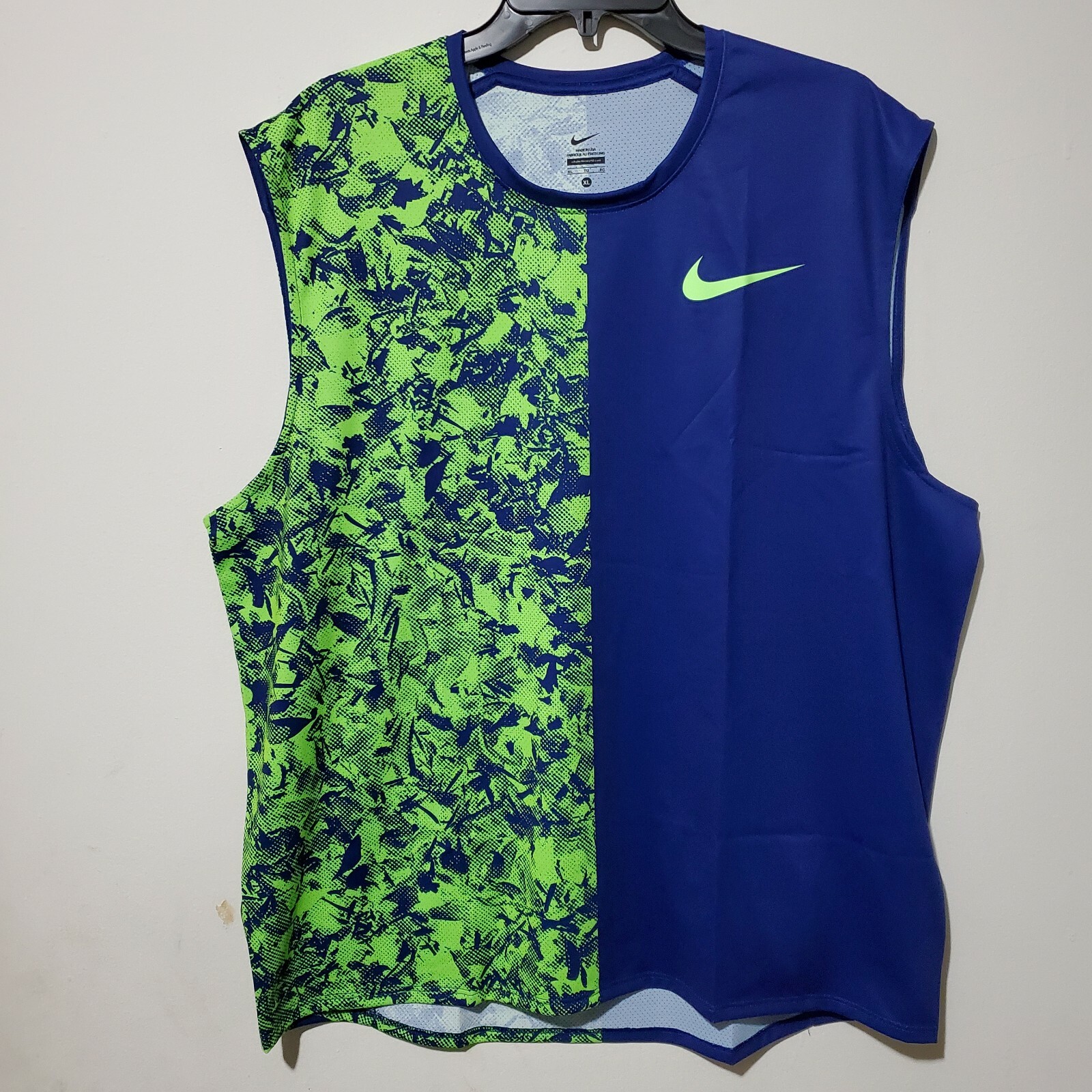 Nike Pro Elite Sponsored 2019 Singlet Track Field Running Men Size XL AJ5943-456