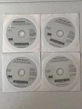 HP 6300 Pro 8300 Elite System Windows 7 64bit Recovery Software (4 Disc Set)