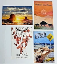 Postcard 7 Designs RUIDOSO, NM Coyote, Dreamcatcher, Lizard, Bears, Mountains...