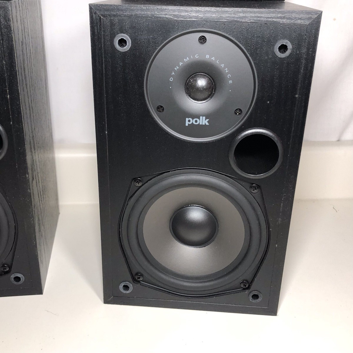 Polk Audio r150双方向Bookshelf Loudspeakers (ペア)(中古品) Polk Audio R15 2-Way Bookshelf Speakers Pair Black | eBay