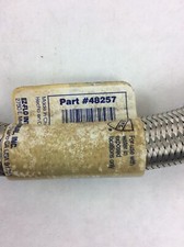 48257 Flexible Braided Stainless Steel Water Heater Connector Comp X 3/4 Inch Fi