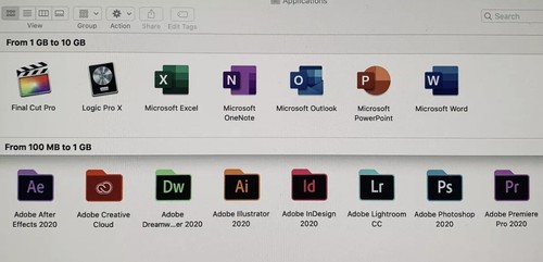  iMac 27” 2019 5K | i9 9900K 3.6GHz | 64GB RAM | 580X 8GB | 2TB SSD PCI + 2TB - Afbeelding 2 van 3
