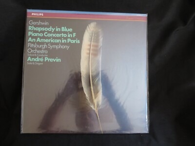 GERSHWIN, Rhapsody In Blue+ André Previn Philips Holland New Sealed Old Stock LP