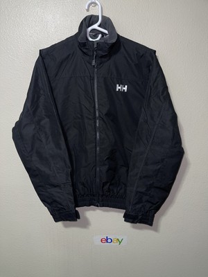 Helly Hansen Women s  Lined, Black, Size Small, Windbreaker Rain Jacket J-266