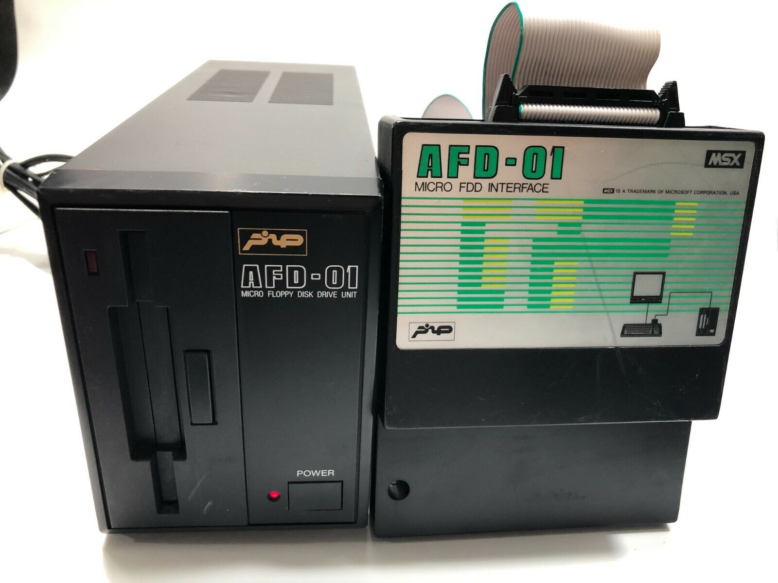 MSX Micro Floppy disk Drive Unit AFD-01K Vintage sakhr صخر