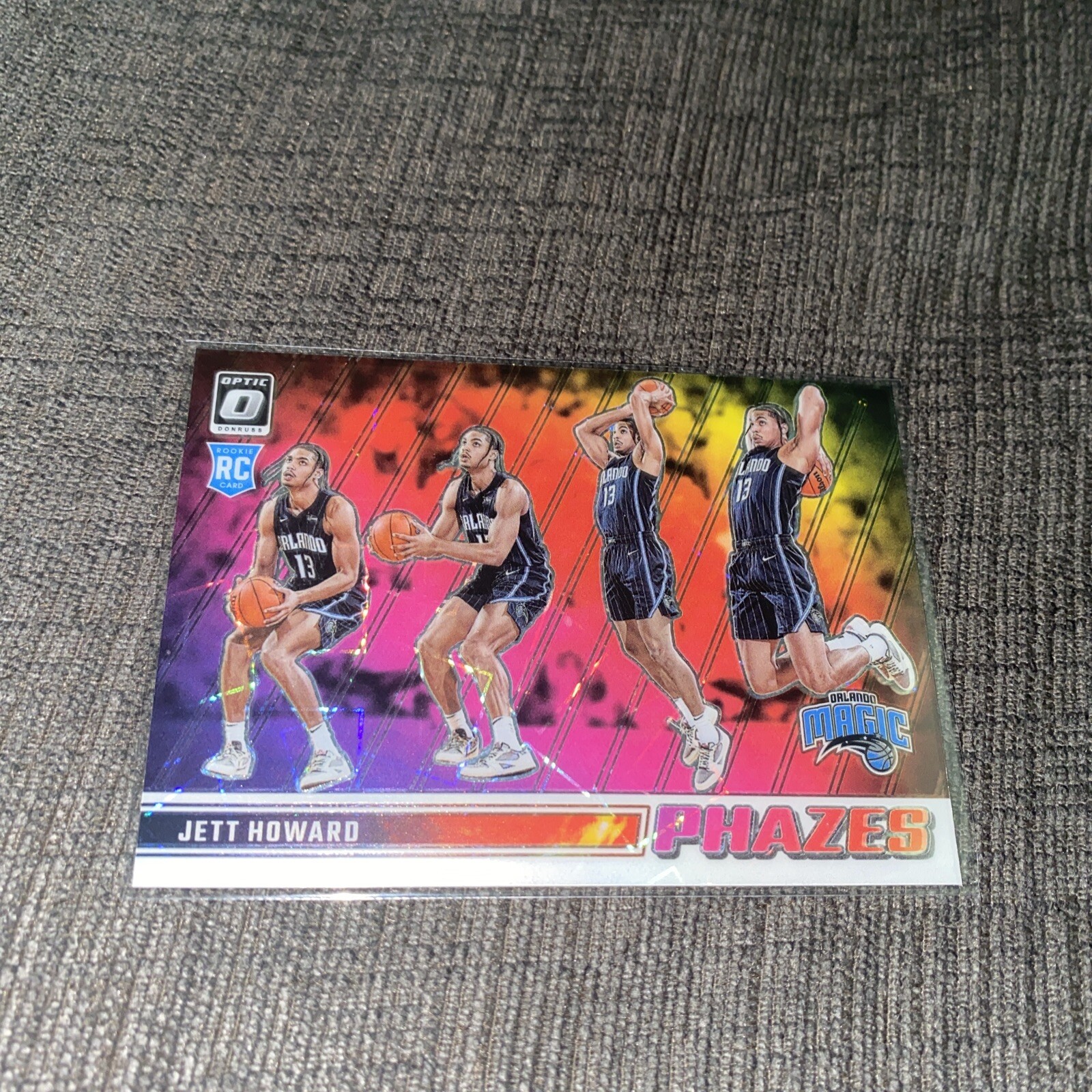 Jett Howard Phazes Optic 2023-2024 Rookie Card RC Panini CASE HIT SSP WOW!!