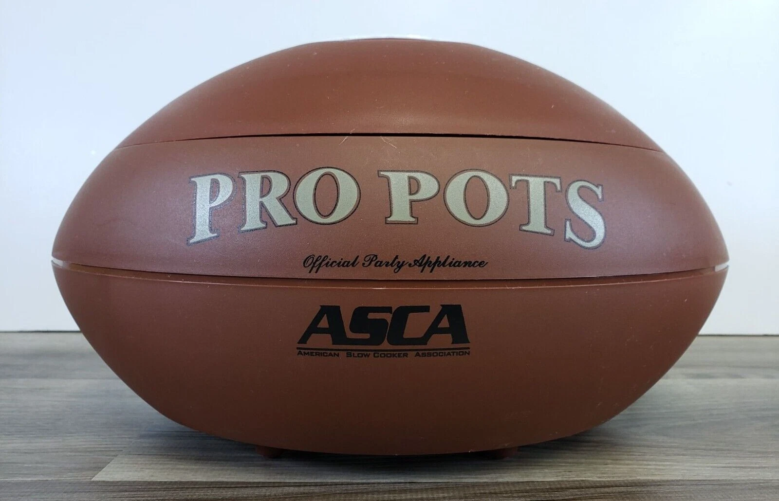 Pro Pots Official Party Appliance ASCA Football 1.5 QT Slow Cooker WARMER HI LO