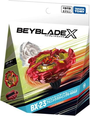 Takara Tomy Beyblade X BX-23 Starter Phoenix Wing 9-60GF From