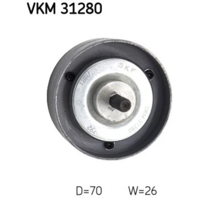 SKF Umlenk Führungsrolle Keilrippenriemen für VW LT 28-46 II Kasten - Bild 1 von 2