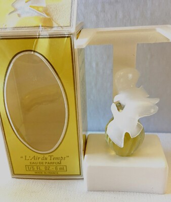NINA RICCI L'AIR du TEMPS 1/5fl. oz. -6 ml  Eau de Parfum EDP Splash- NOS in BOX