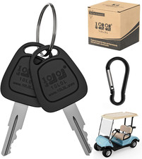 10L0L Golf Cart Ignition Keys for EZGO TXT 1976-Up Gas  Electric, Replace OEM 