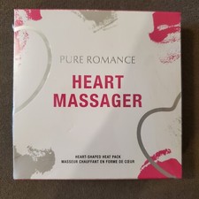 Pure Romance HEART MASSAGER Reusable Warming Heat Pack NEW NIB