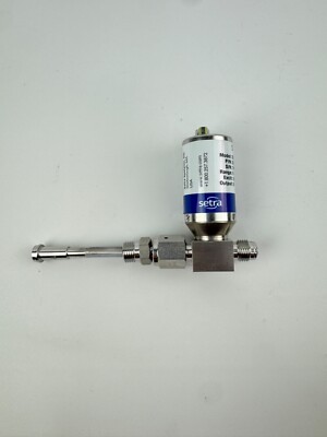 Setra 224G100PAAA2CD1A Flow-Through Pressure Transducer w/ attachment