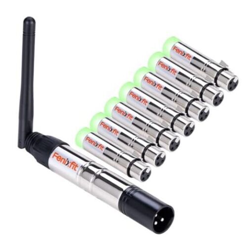 Wireless DMX512 Transmitter Receiver No Latency DJ 2.4G DMX Wireless 1