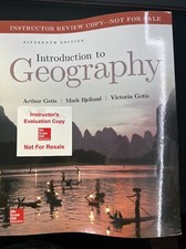 Introduction to Geography Fifteenth Edition I...