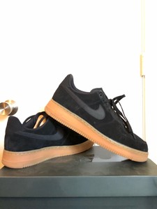 nike air force 1 lv8 black suede