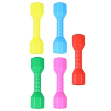 5PCS Octagonal Dumbell Outdoor Plastic Fitness Equipment Kids Exercise Toy
