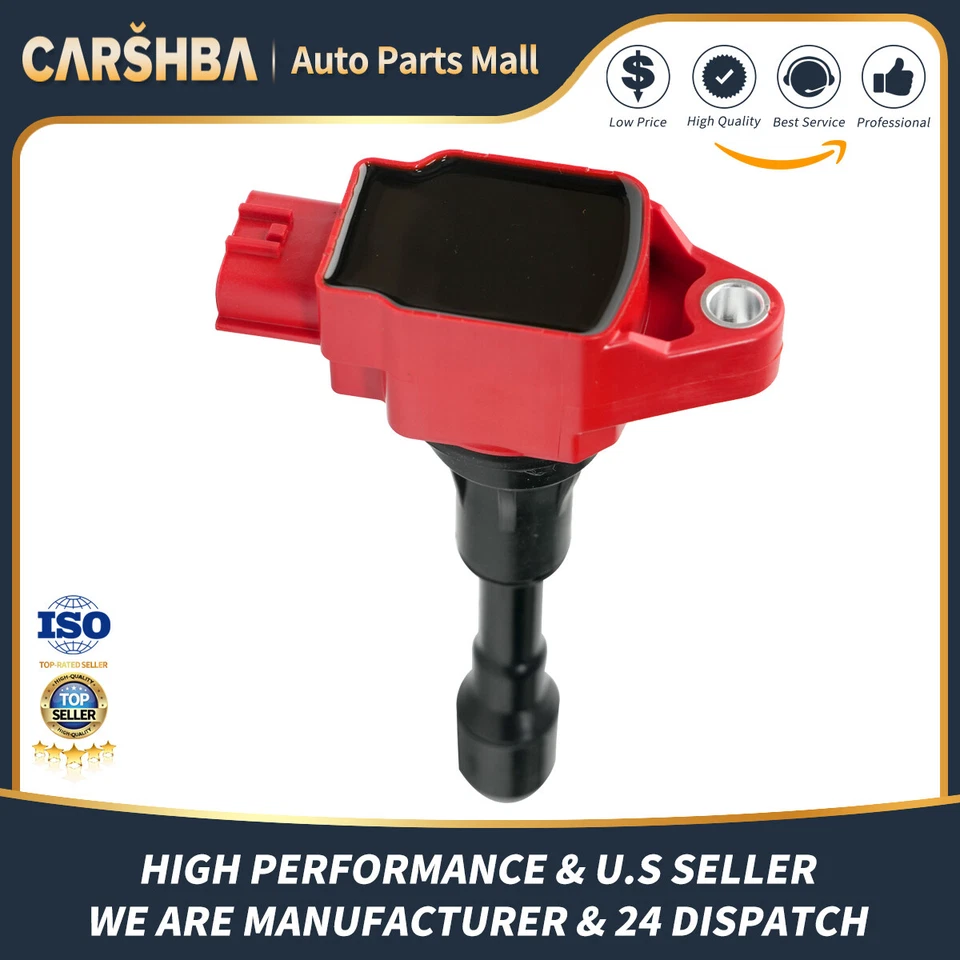 Ignition Coils For Nissan GT-R 2009-2021 3.8L UF638 22448-JF00B  +spark plugs Foto 2 de 4