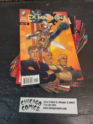 Ex Machina #1-50 + Specials COMPLETE SERIES SET!!! WildStorm Comics 2004 FN-VF
