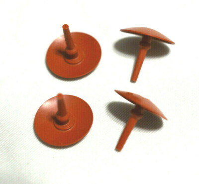 #ad 4 Accelerator Pump Check Valves Red Umbrella Pull Through Style Fits: Holley $11.99