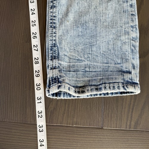 Salvage Supply Co Mayhem Athletic Fit Jeans 32x32 Blue Stretch Premium Denim - Picture 2 of 18