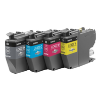 Brother LC422 Tintenpatronen Value Pack Schwarz, Gelb, Cyan, Magenta