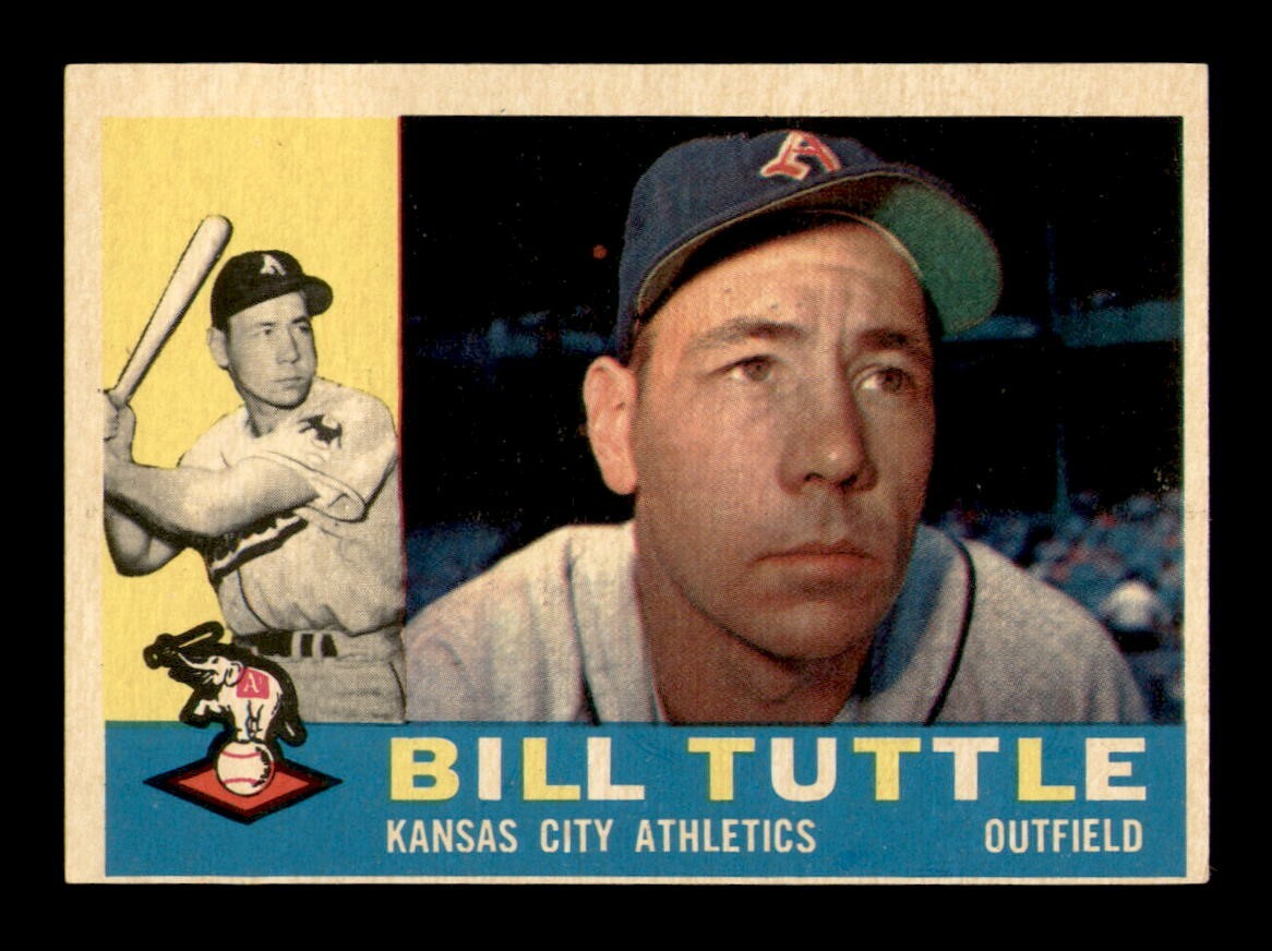 1960 Topps #367 Bill Tuttle NM-MT Baseball Card OBGcards