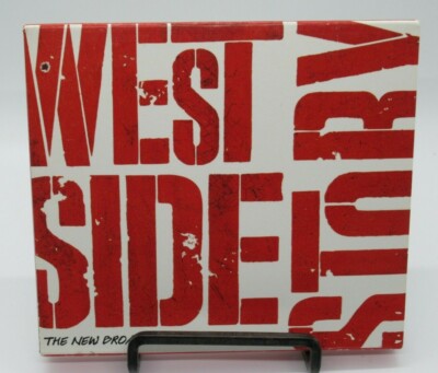 WEST SIDE STORY: NEW BROADWAY CAST RECORDING MUSIC CD, 16 TRACKS, LEONARD BERN.