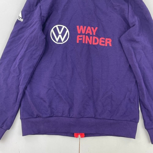 ADIDAS Hoodie Medium 12-14 Purple Womens Euro 2022 Hooded Sweatshirt Full Zip - Picture 16 of 17