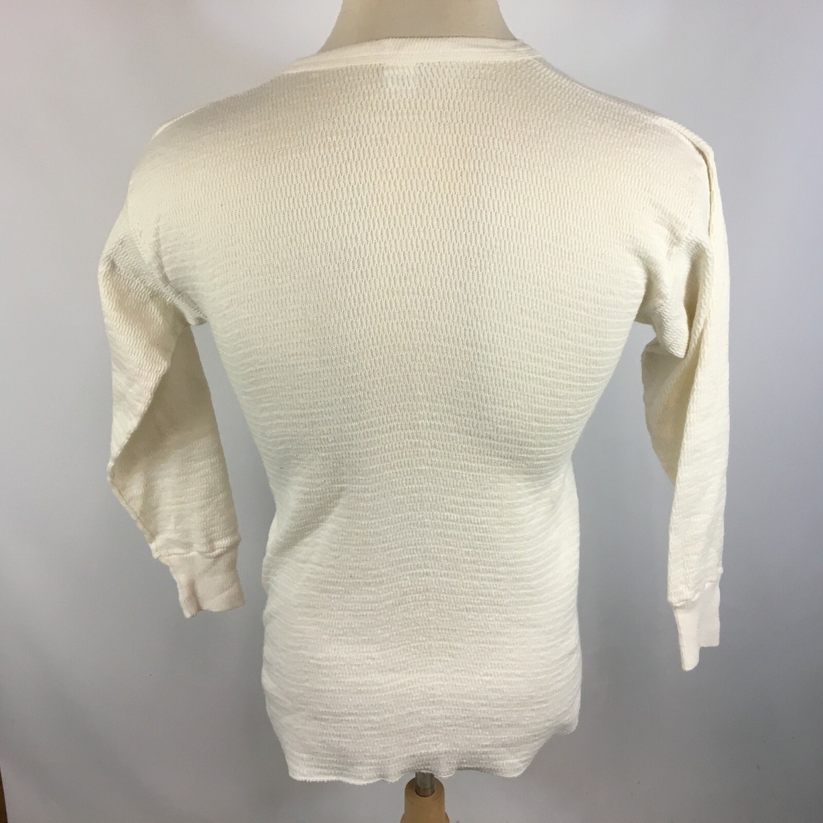 Vintage Hanes Green Tag Label Thermal Long John Base Layer