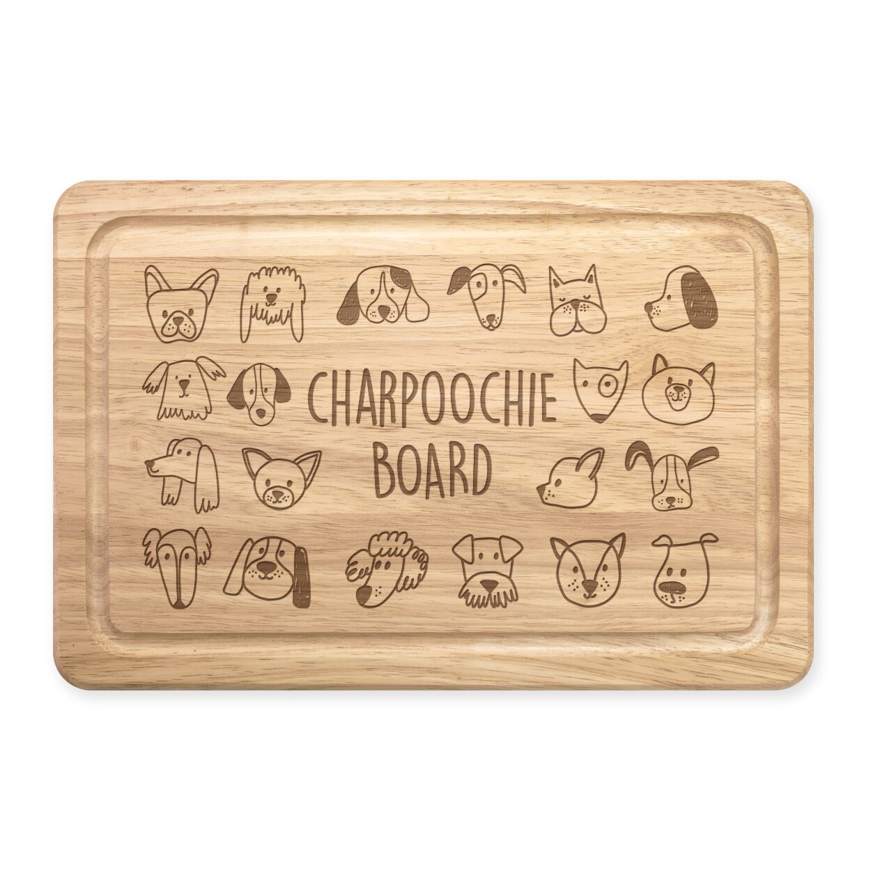 Charpoochie Board Dogs Charcuterie Rectangular Chopping Board Cheese Mum Gift