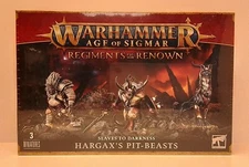Age Of Sigmar - Hargax's Pit-Beasts Regiments Of Renown Warhammer - Brand New
