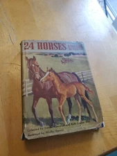 24 Horses: A Teasury of Stories, 1950, Frances Cavanah & Ruth Weir, 1st ed, HCDJ