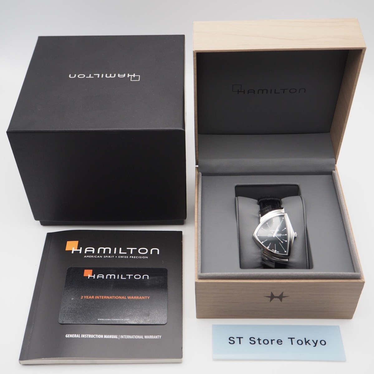 N MINT / Box Paper] Hamilton Ventura H244112 Quartz Men's Watch