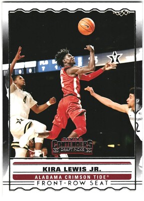 2020-21 Panini Contenders Draft Kira Lewis Jr. Front Row Seat Alabama #SS-23