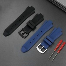 For MK Series MK8761 MK8184 MK8152 MK9020 MK8730 Silicone Rubber Watchband Strap