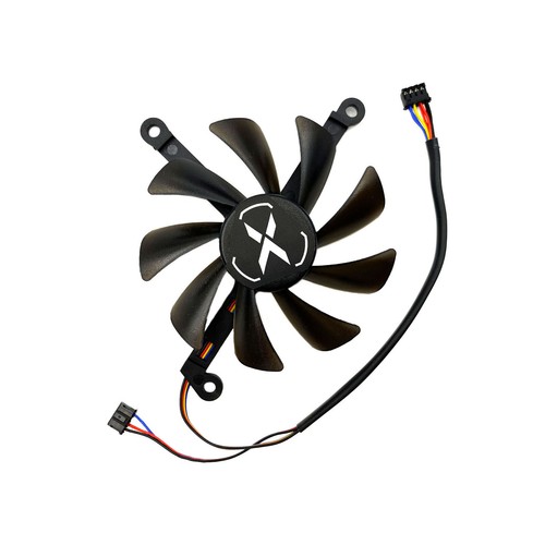 1 Set Graphics Card Fan Gaming OC Fan For XFX RX6700 6700XT 6750XT QICK/MERC - Afbeelding 13 van 20