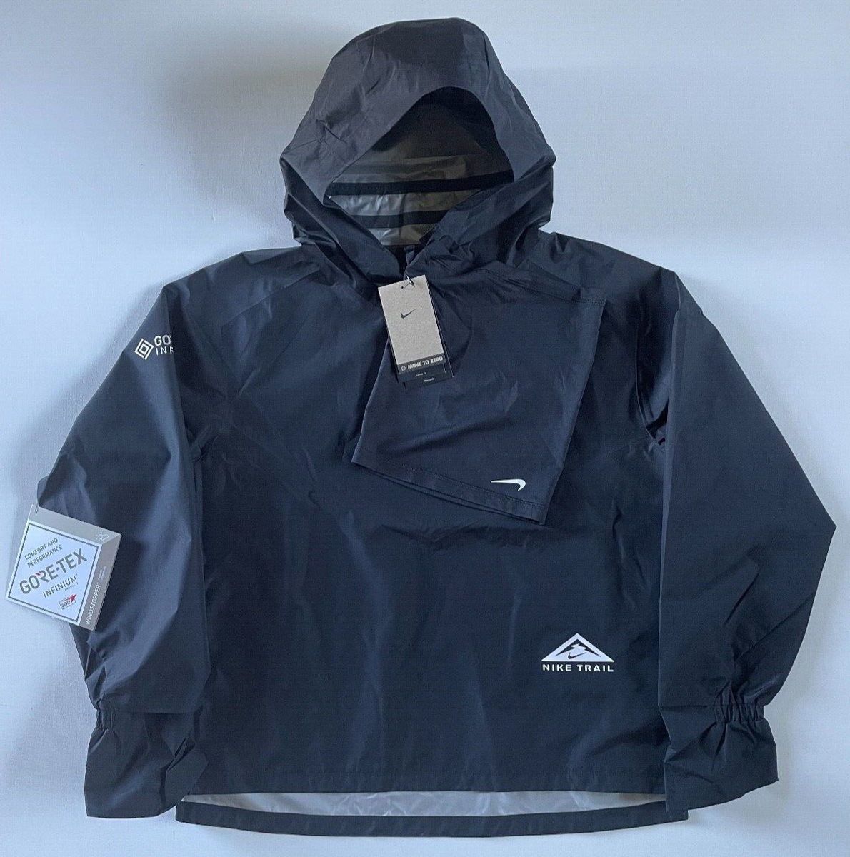 NIKE TRAIL Ｗ'sゴアテックスINFINIUM ジャケット ブラックＭ Nike Womens GORE-TEX INFINIUM Trail Running Jacket Black