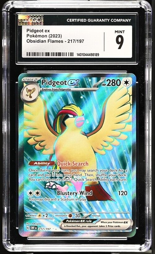 Pidgeot ex 217/197 Sv03: Obsidian Flames Holo for sale Pidgeot ex 217/197 Sv03: Obsidian Flames Holo for sale