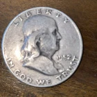 1952 Benjamin Franklin Half Dollar Coin