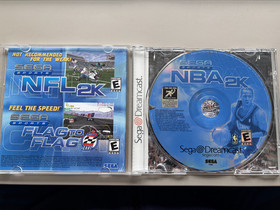 NBA 2K Sega Dreamcast Game Allen Iverson Complete In Case, manual, Tested
