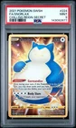 2021 POKEMON SWORD & SHIELD CHILLING REIGN SECRET #224 FULL ART/SNORLAX PSA 9
