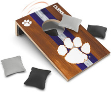NCAA Tabletop Cornhole Game and Bluetooth Speaker